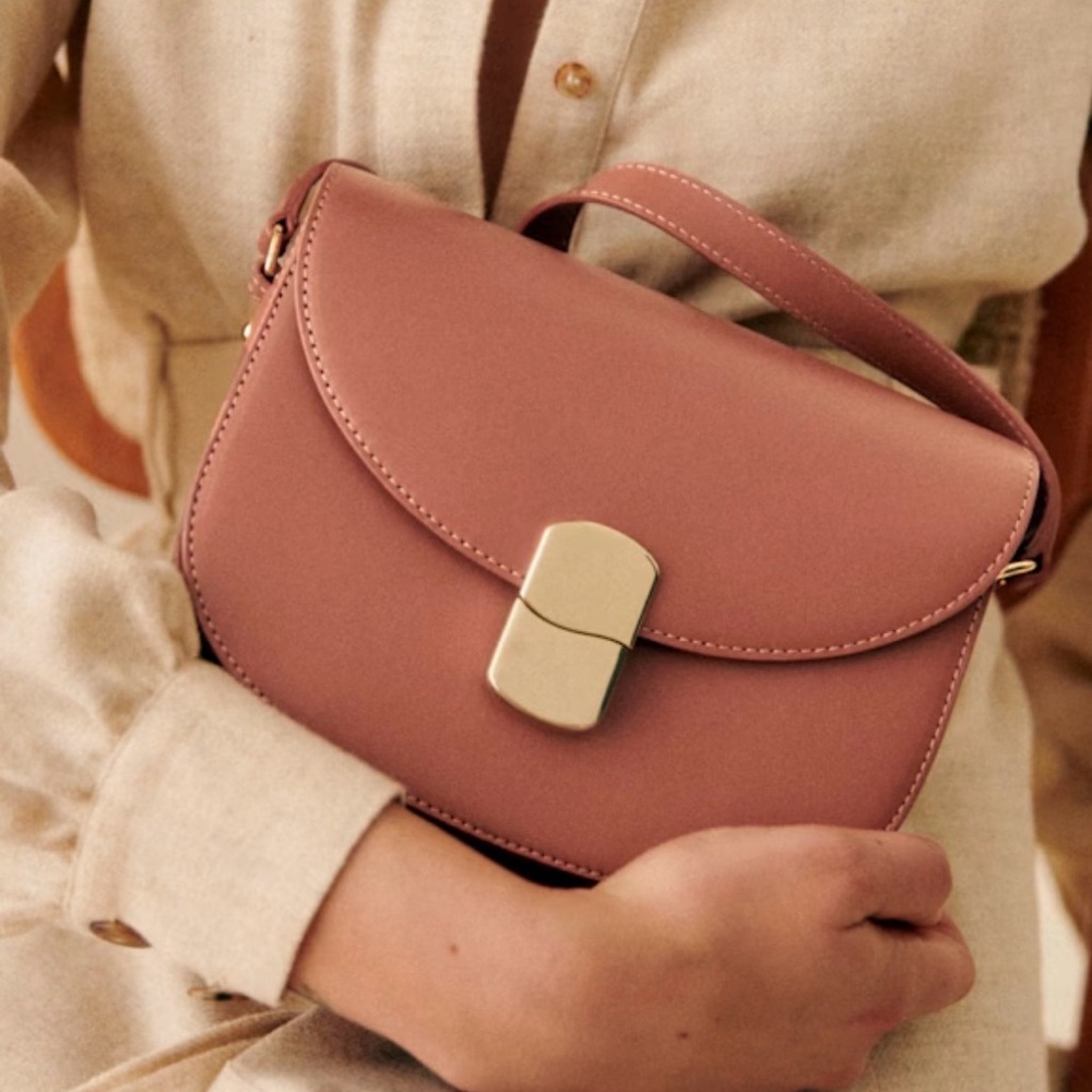 Sezane Claude bag in Rosewood NWT